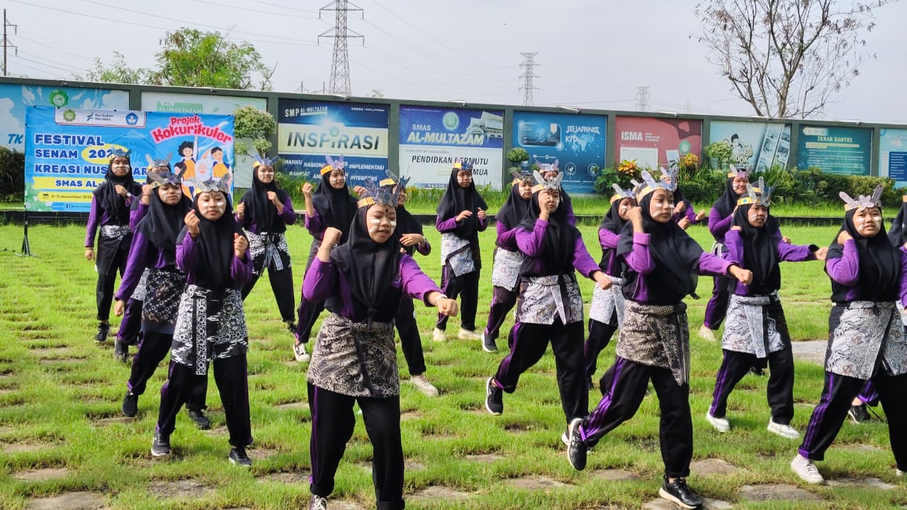 Kegiatan Kokurikuler Senam Kreasi Nusantara